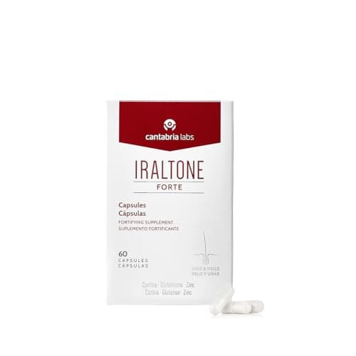 Imagen de Cantabria Labs - Iraltone Forte - 60 Cápsulas - Fortalece Cabello y Uñas - Manejo Caída Capilar Aguda - Sin Gluten en OfertitasTOP