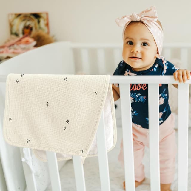 Detalle 2 de Musselin-Spucktücher 6er Pack 50 x 25 cm