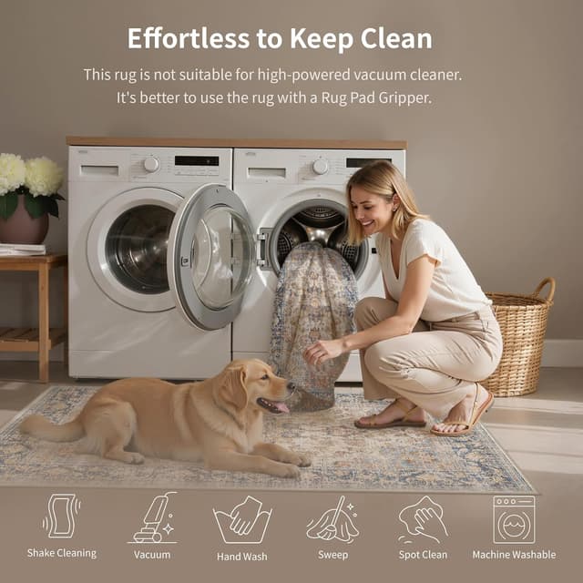 Detalle 1 de PureCozy Small Area Rug Door Mat