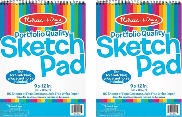 Imagen de Melissa & Doug Sketch Pad 9x12 🎨 en OfertitasTOP