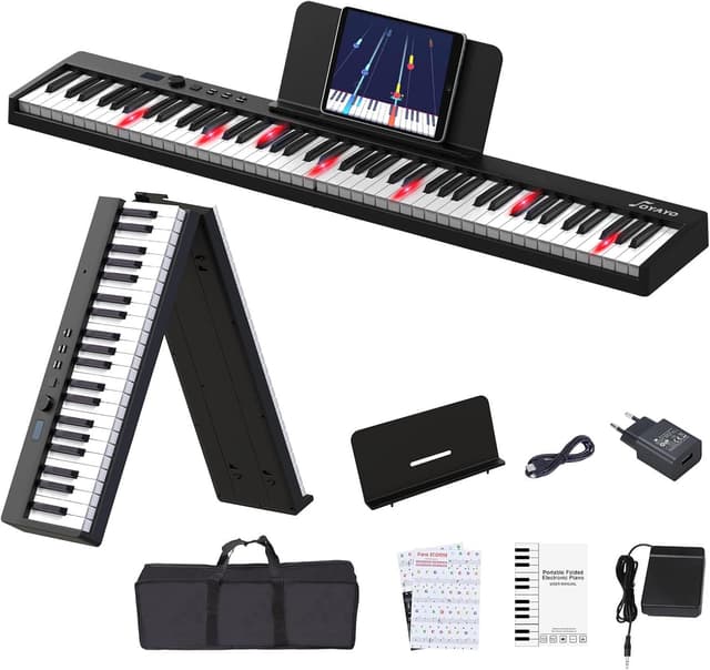 Thumbnail 6 de OYAYO 88-Tasten-Faltpiano mit Bluetooth MIDI