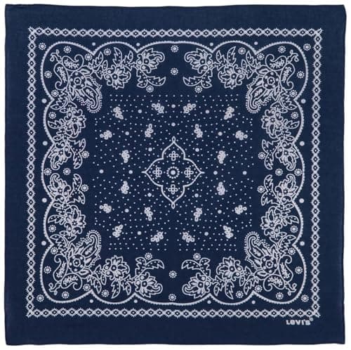 Thumbnail 4 de Levi's Paisley Bandana para Hombre, Chal Azul 🌊