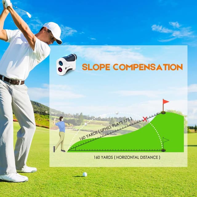 Detalle 2 de PeakPulse Rangefinder 656 Yards 6x