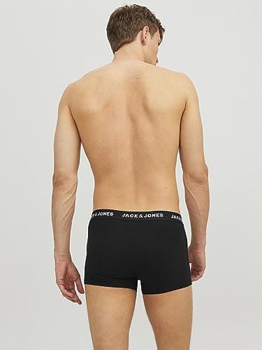 Detalle 2 de Jack & Jones Trunks 7-Pack XXL boxer negros