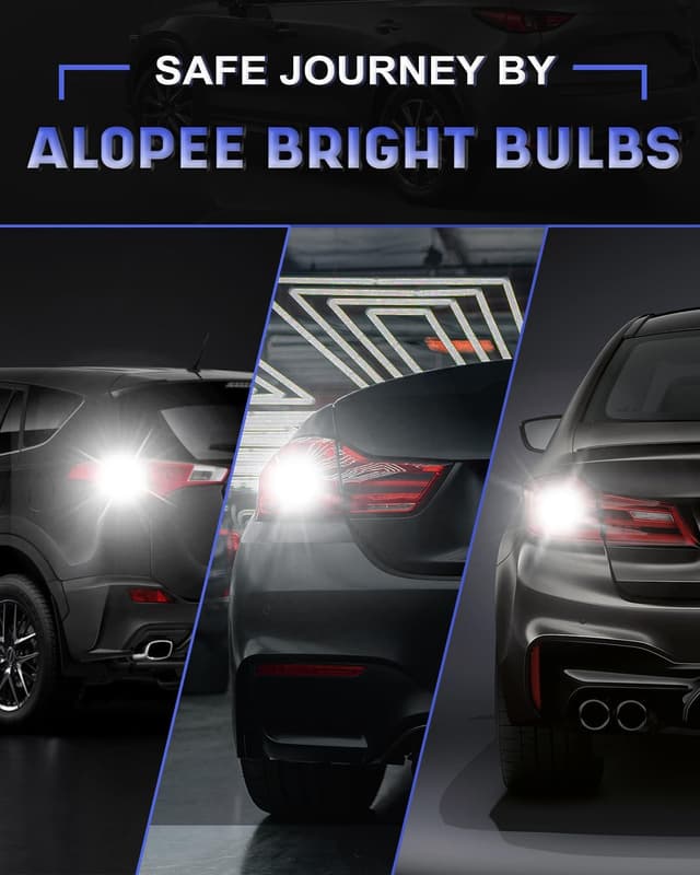 Detalle de Alopee 1156 P21W LED Bulb (382 BA15S) 10-30V LED bulbs for reverse, tail, turn & RV/boat lights