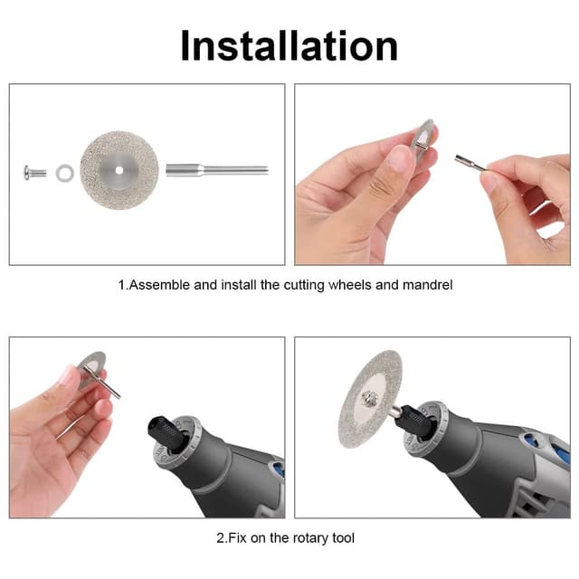 Thumbnail 6 de Flintronic Disques 36 pièces pour Dremel