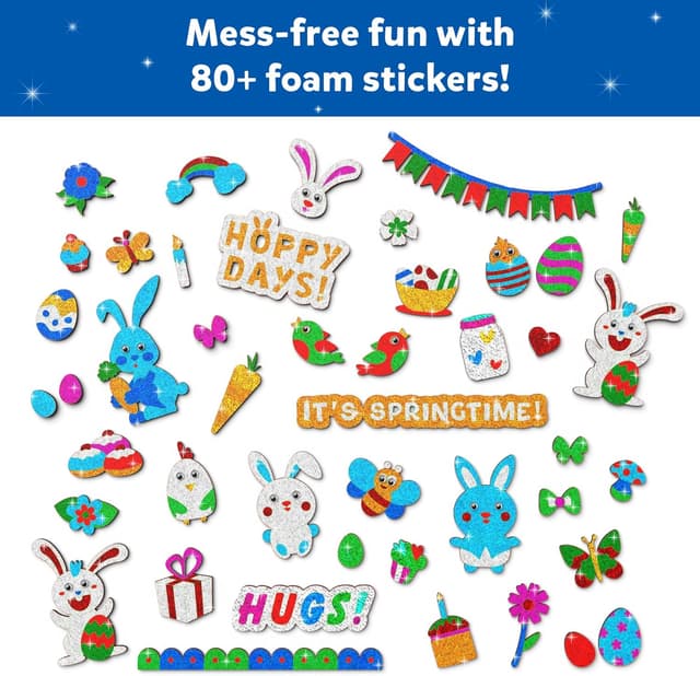 Thumbnail 5 de Skillmatics Foil Fun Easter Cards for kids age 4