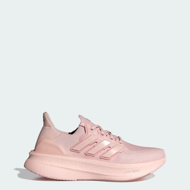 Detalle de adidas Ultraboost 5 rosa: zapatilla de adidas para el día a día