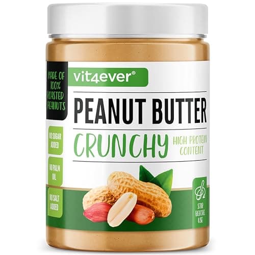 Imagen de Erdnussbutter Crunchy 1kg natürliches Peanut Butter ohne Zusätze en OfertitasTOP