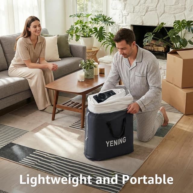 Thumbnail 5 de YENING Full Size Air Mattress 18 Inch