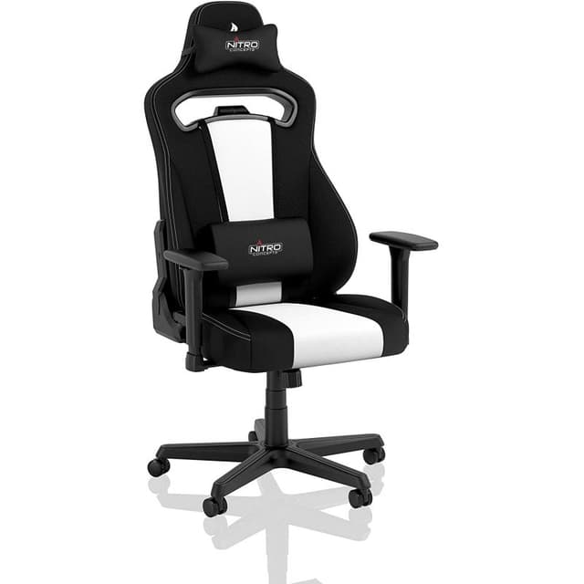 Detalle de Nitro Concepts E250 Silla Gaming Negra/Blanco