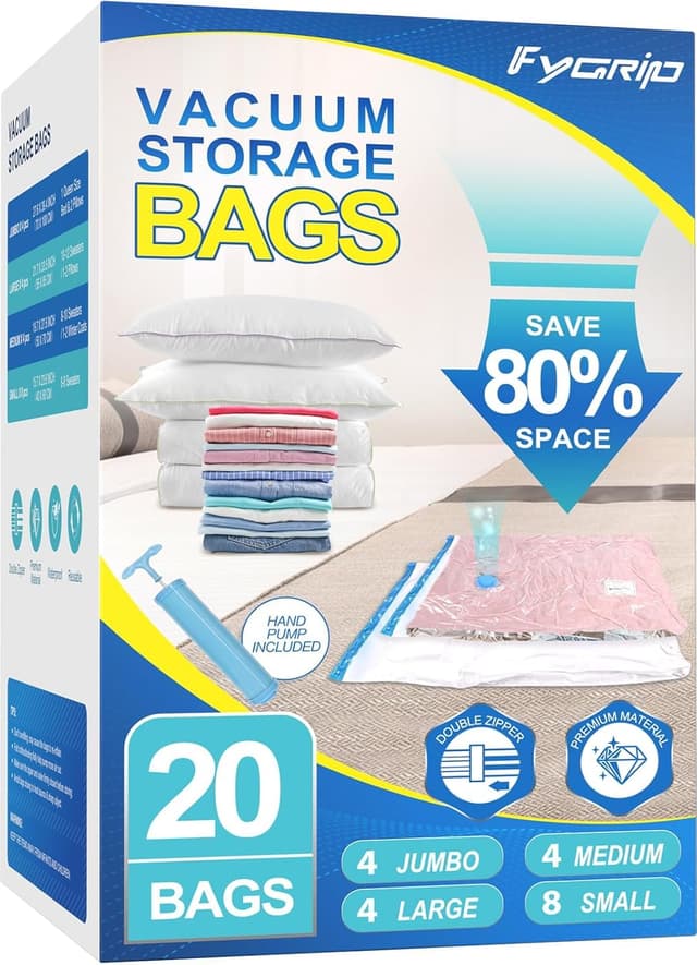 Imagen de Fygrip Vacuum Storage Bags 20 Pack en OfertitasTOP