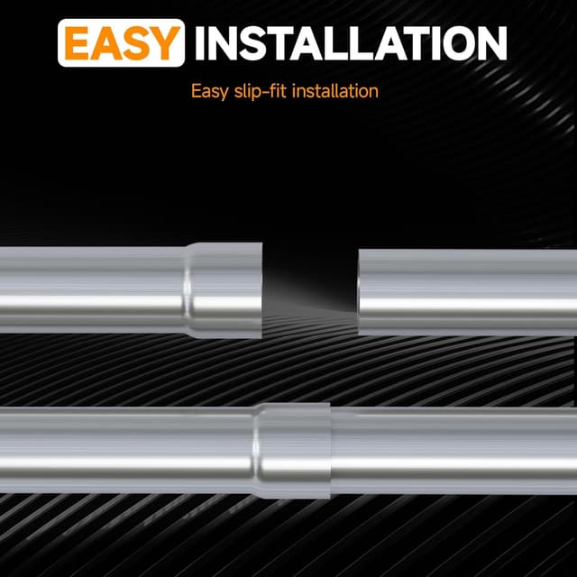 Detalle 2 de A-KARCK 3" Straight Stainless Steel Mandrel Exhaust Tube (20" Long)