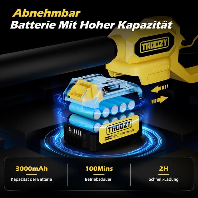 Thumbnail 4 de TROOZY Mini tronçonneuse sur perche 2-en-1 21V 6 pouces