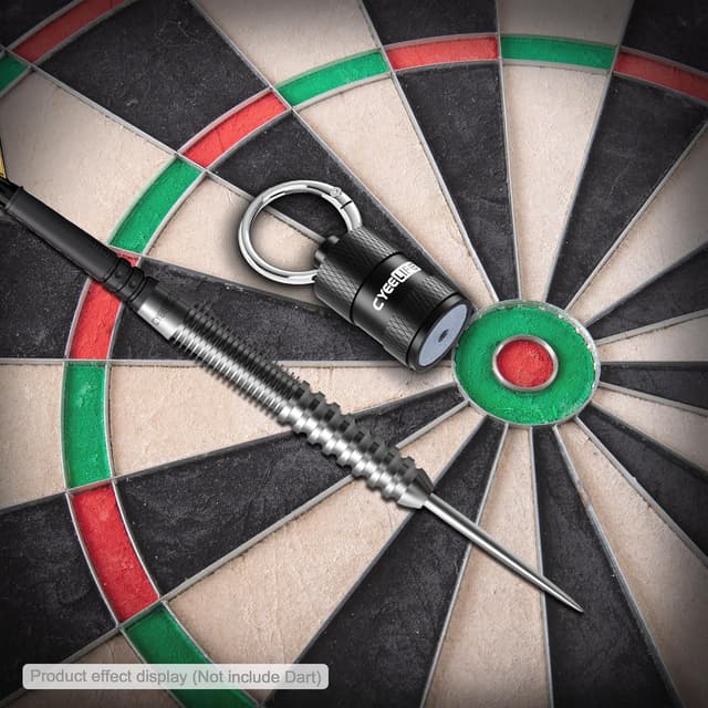 Thumbnail 6 de CyeeLife Schleifsteine für Dartpfeile mit Metallspitzen – kompakter Dart Sharpener als Schlüsselanhänger