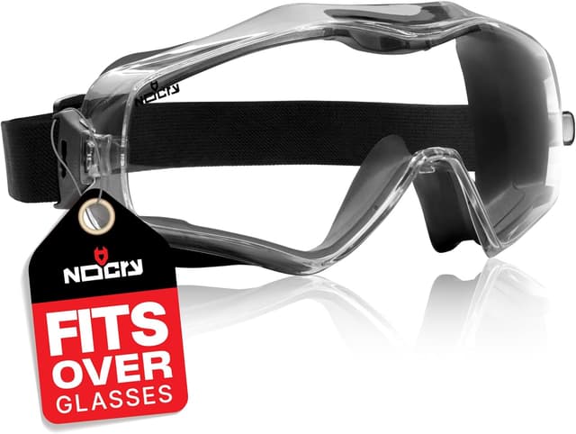 Imagen de NoCry Safety Goggles over Glasses – Anti‑fog Venting 🥽 en OfertitasTOP