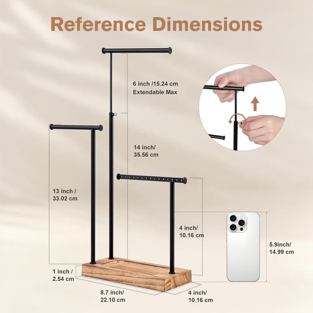 Thumbnail 3 de Carehabi Porta gioielli Espositore Portagioie