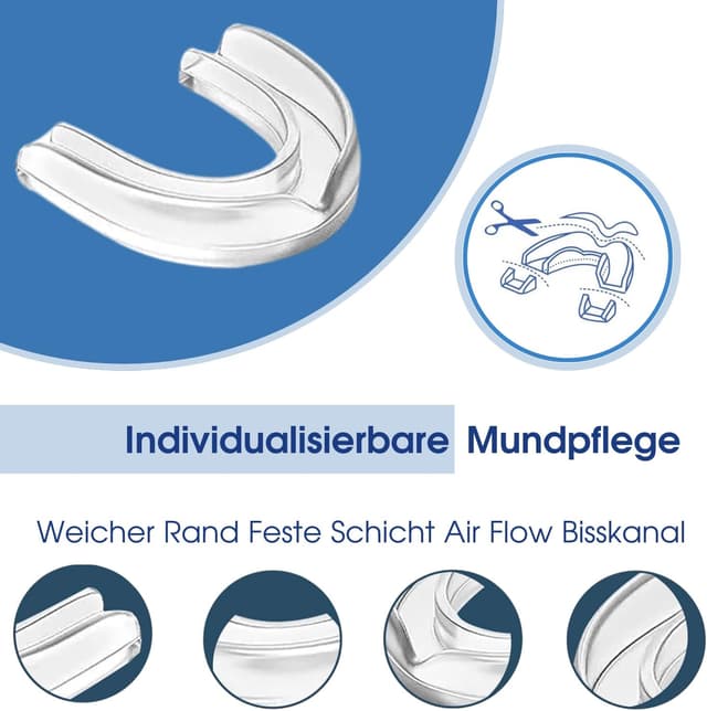 Thumbnail 3 de Knirscherschiene Nacht Zahnschiene 4er-Pack
