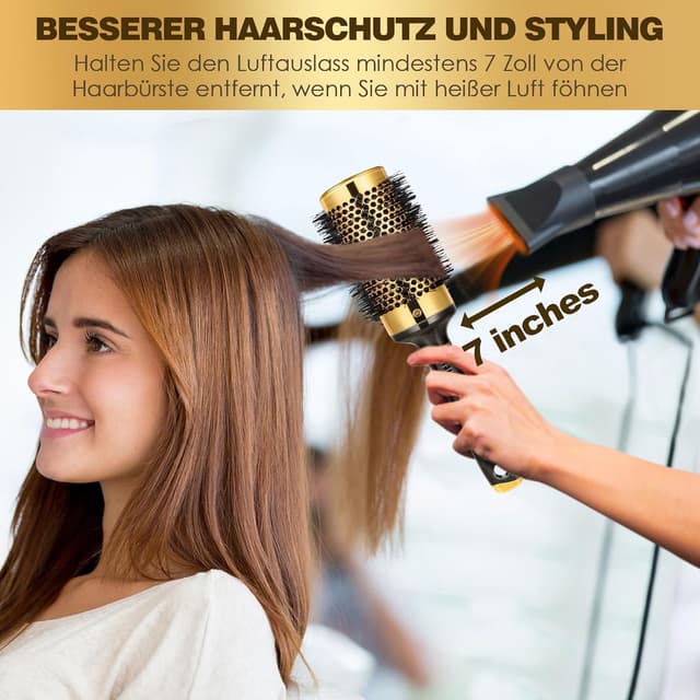 Thumbnail 6 de Shinlea Runde Haarbürste 53 mm für Locken