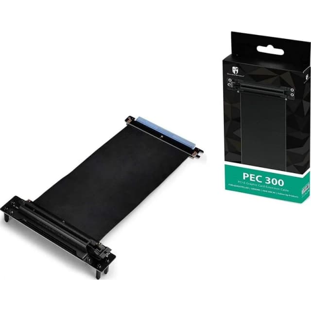 Detalle 2 de DeepCool PC 300 Cable Riser PCIe x16 a VGA