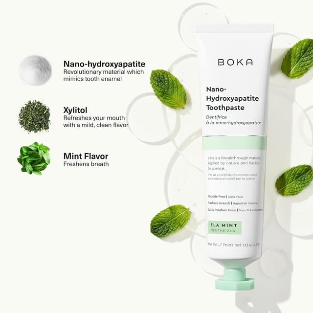 Thumbnail 2 de Boka Ela Mint NHA Toothpaste 4 oz