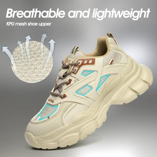 Detalle de Gugifcto Chaussures de sécurité femme respirantes à embout acier (36 à 42)