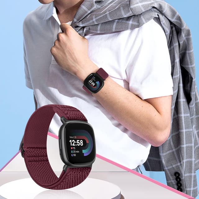 Thumbnail 6 de Tiptops Versa 4/Versa 3 5-pack nylon straps for Fitbit