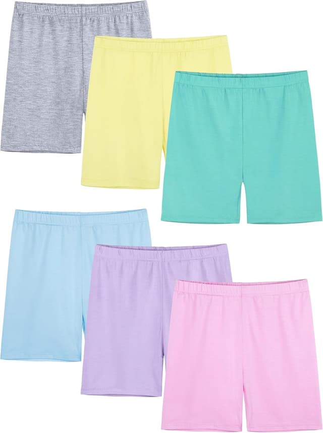 Thumbnail 6 de FEOEOR 6 Pack Girls Bike Shorts
