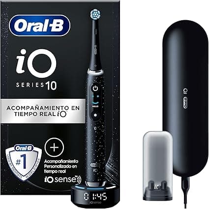 Imagen de Oral-B iO 10 Cepillo Eléctrico Negro con App y Cargador 🪥 en OfertitasTOP