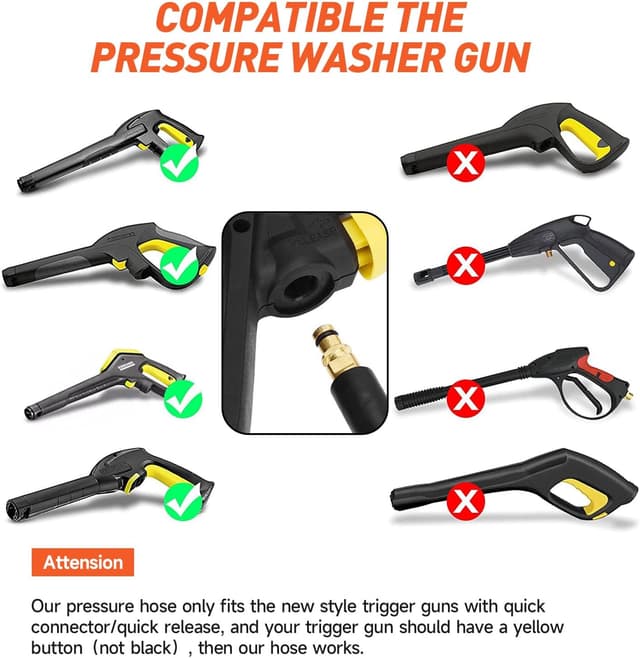 Detalle de OHAYORI 10m Pressure Washer Hose