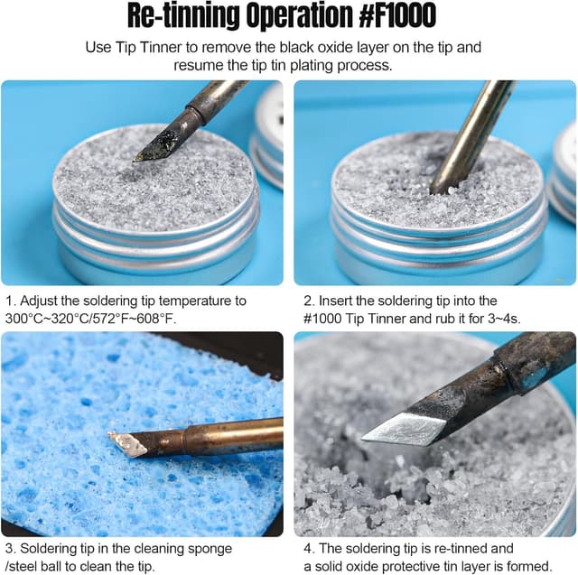 Thumbnail 2 de BEEYUIHF Soldering Tip Cleaning Kit