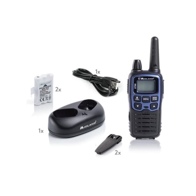 Thumbnail 2 de Midland XT60 Pack 2 Walkie-talkies PMR446 azules