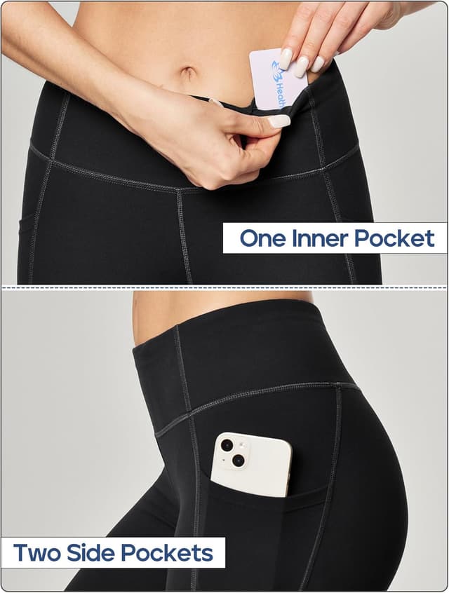 Thumbnail 4 de Heathyoga Leggings High-Waisted Tummy Control