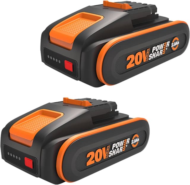 Detalle 2 de WORX WA1014 Akku-Halterung (Wandhalter) für 2 PowerShare-Akkus