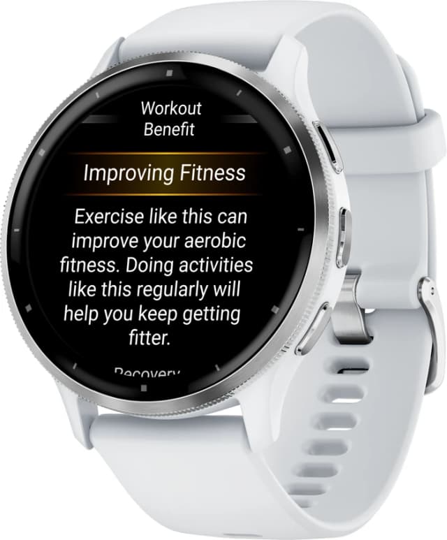 Thumbnail 5 de Garmin Venu 3 Silber/Weiß 45 mm