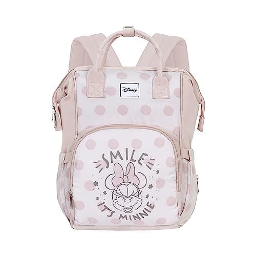 Detalle 2 de KARACTERMANIA Minnie Mouse Dear Mochila Mommy, salmón
