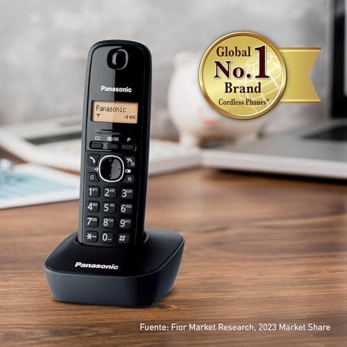 Thumbnail 6 de Panasonic KX-TG1611SPH: teléfono fijo inalámbrico DECT con LCD, identificador de llamadas y agenda de 50