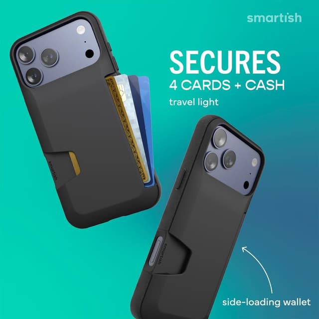 Thumbnail 1 de Smartish iPhone 17 Pro Max Wallet Case 6ft drop test