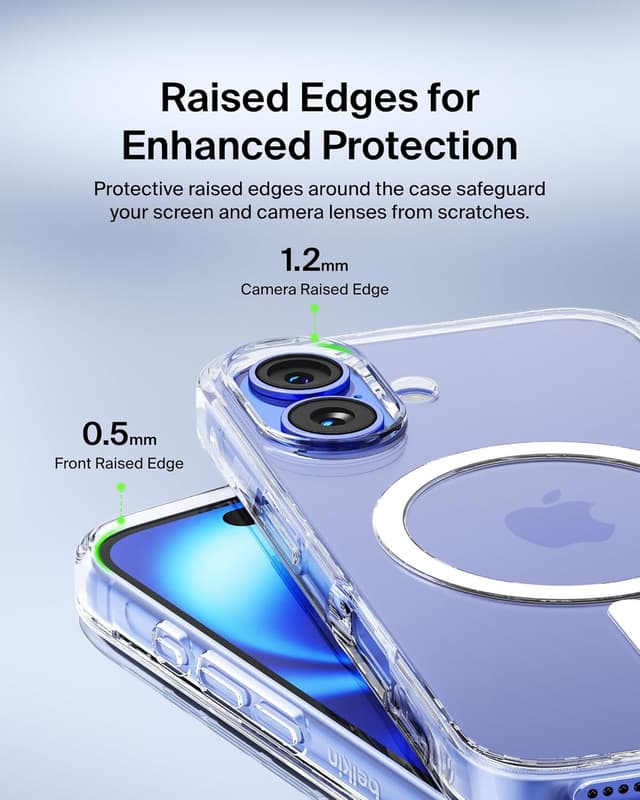 Detalle 2 de Belkin SheerForce iPhone 16 case