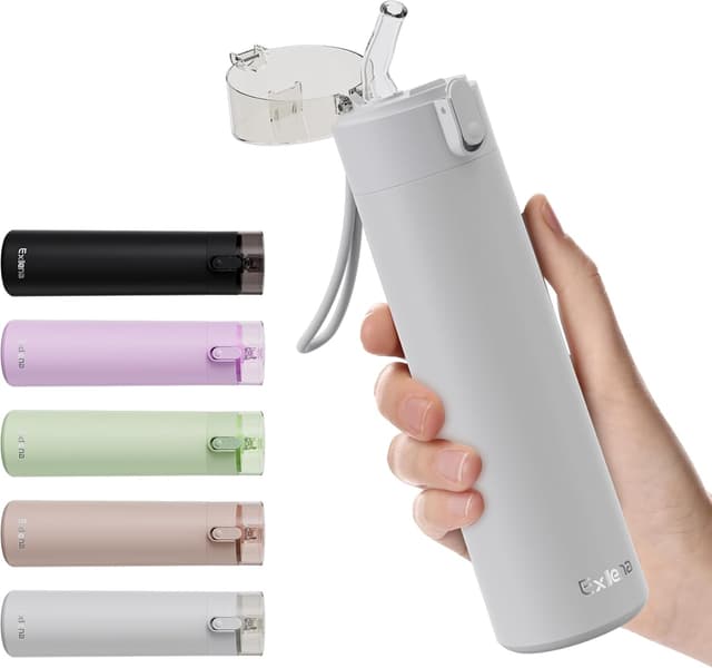 Detalle de Exllena 270ml water bottle with straw