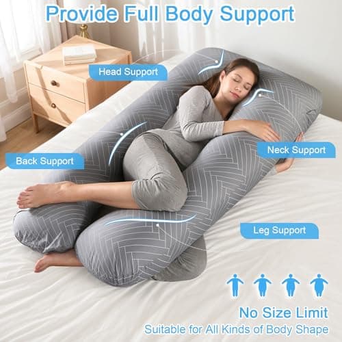 Detalle 2 de SHANNA Almohada de embarazo 70 x 145 cm