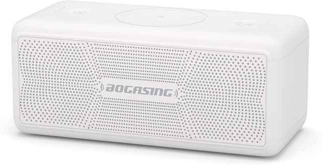 Detalle de BOGASING M5 Bluetooth speaker (40W) with IPX7, Bluetooth 5.3, TF card, AUX and USB playback