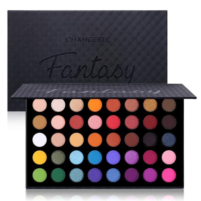 Detalle de Lidschatten Palette 40 Farben – Eyeshadow Palette