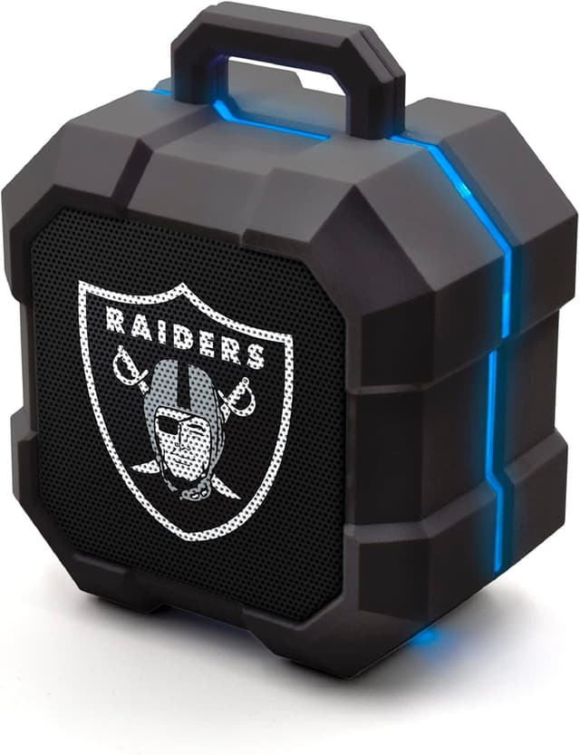 Detalle 2 de SOAR NFL Shockbox LED Wireless Bluetooth Speaker (IPX4, Bluetooth 5.0, over 5 hours play time)