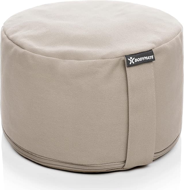 Detalle de BODYMATE Coussin de méditation zafu 20 cm