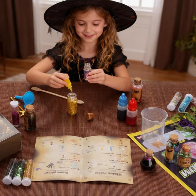 Detalle 2 de Gezimetie Potion Making Kit for Kids 20 Bottles 🎨