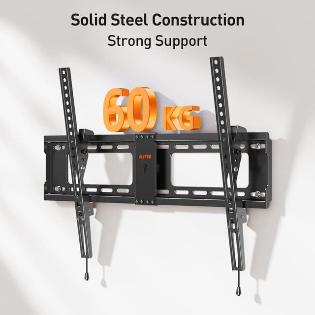 Thumbnail 5 de ELIVED Tilt TV Wall Bracket for 37-82" TVs 600x400mm