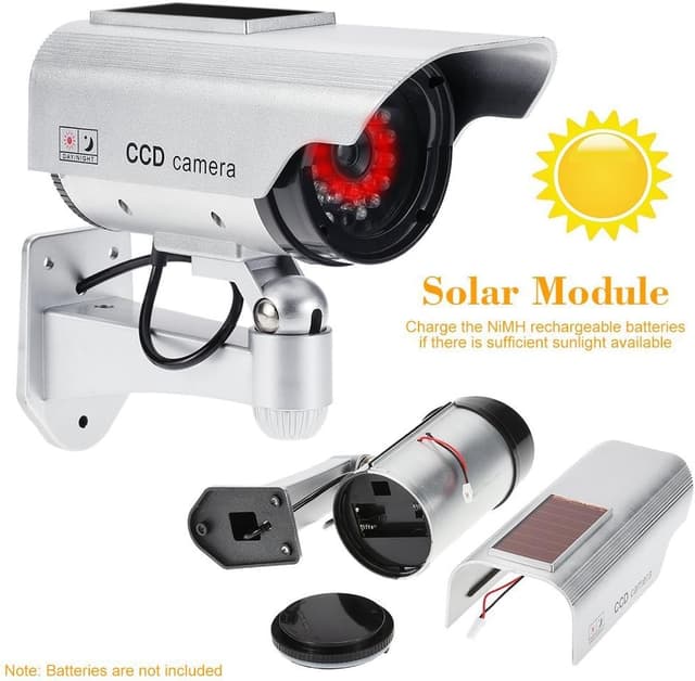 Thumbnail 6 de JUSTOP Dummy CCTV Camera Solar 1-year warranty