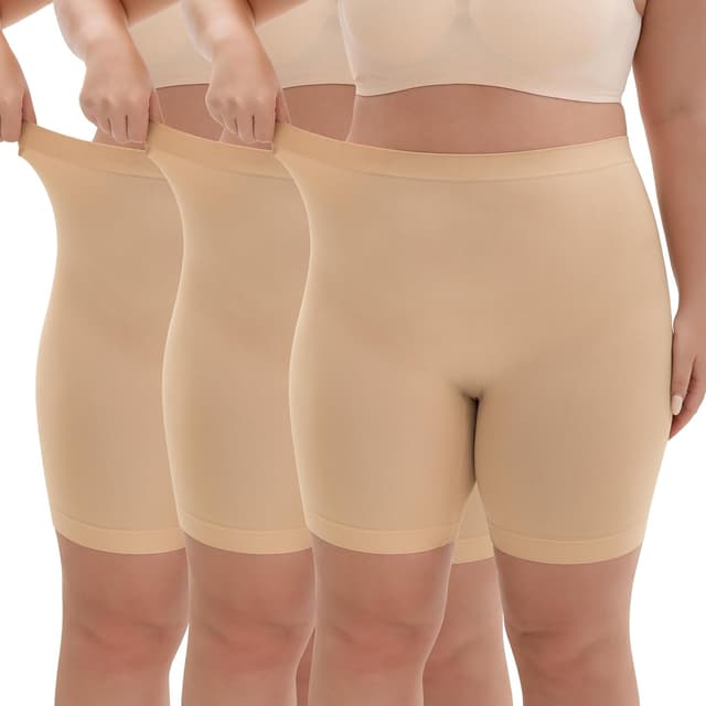 Thumbnail 6 de INNERSY pantaloni corti da ciclismo da donna taglie 44-62 (confezione da 3) anti-sfregamento