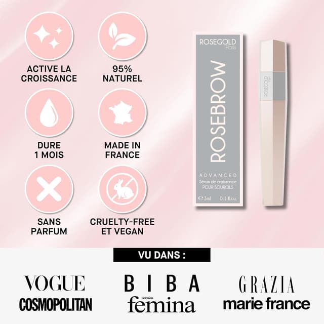 Thumbnail 4 de ROSEGOLD ROSEBROW Advanced 6 semaines đź’„